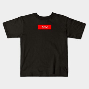 Emo (Red) Kids T-Shirt